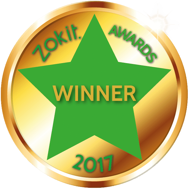 Winner of Zokit's 2017 Customer Focus Business Award
