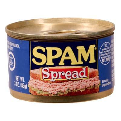 Photo of a can of spam