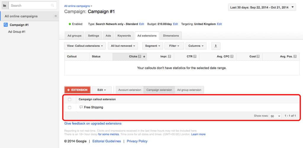 Adwords-where-the-extensions-are