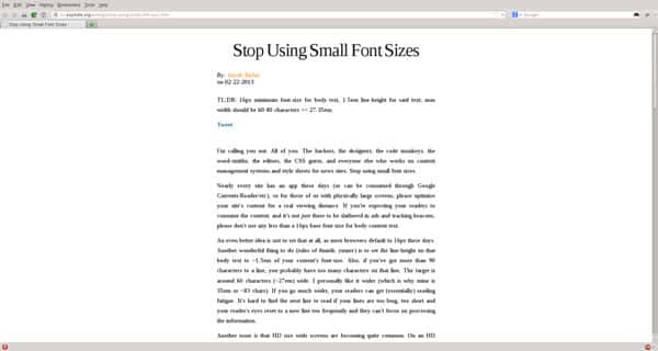 font-sizes